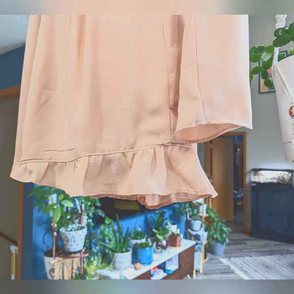 Vagabond Paris Romper, Nude, Women's Size S - Picture 4 of 5